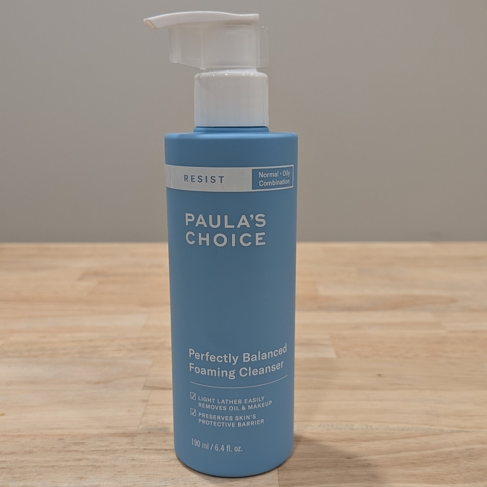 Paula's Choice RESIST Perfectly Balanced Foaming Cleanser 6.4 oz Full Size New!